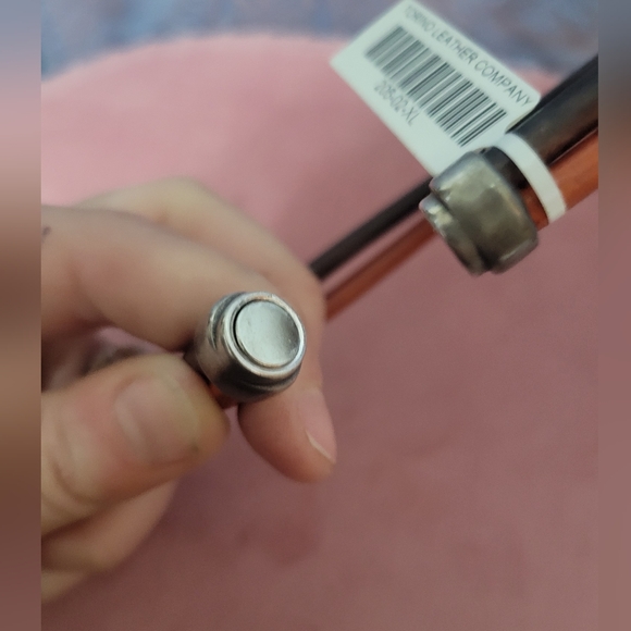 Nwt Torino Leather Company Genuine leather double cord bracelet - Picture 4 of 4